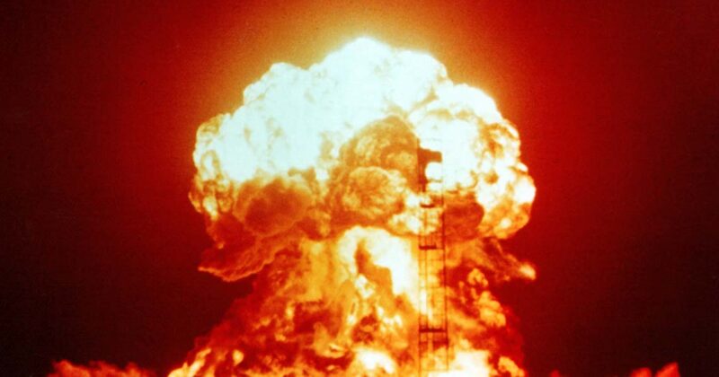 nuclear explosion